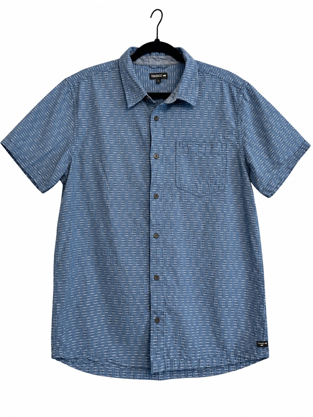 Toad&Co - Men’s Organic Cotton Harris Shirt Size Large